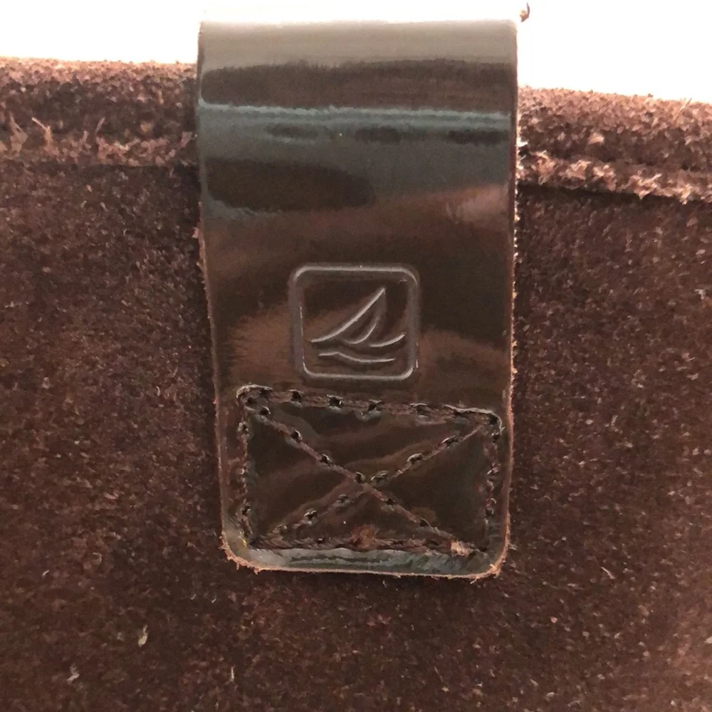 Sperry Topslider Brown Leather Pull-on Winter Boots size 6M
